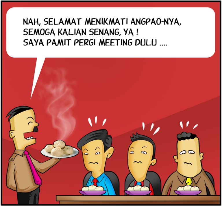 Angpao dari Boss