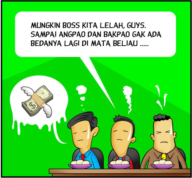 Angpao dari Boss