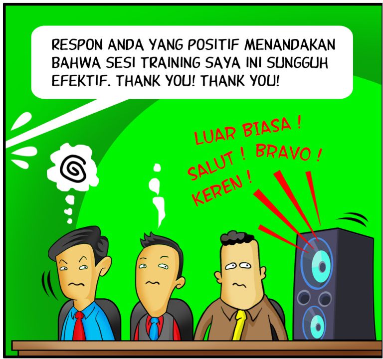 Respon Audiens Positif