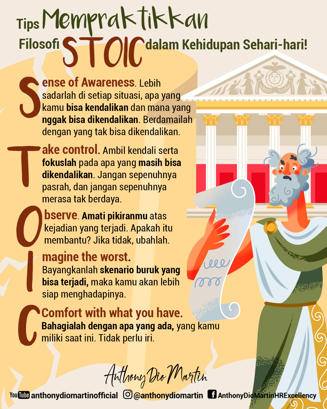 Kecerdasan Emosional (EQ) dan Filsafat Stoik:  Bagaimana Filsafat Stoik Ternyata Bisa Melejitkan Level EQ-mu? (gambar 1)