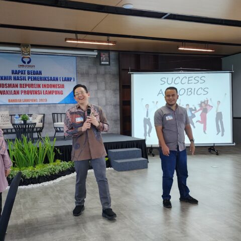 "Building Capacity for Self & Team", Ombudsman RI Perwakilan Lampung, Lampung 20 Mei 2023 (gambar 2)