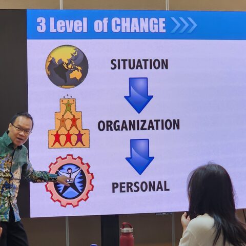 "Change Leadership " – TCM Program, CIMB Niaga, di CIMB Icon Pondok Indah,10 Oktober 2024 (gambar 4)