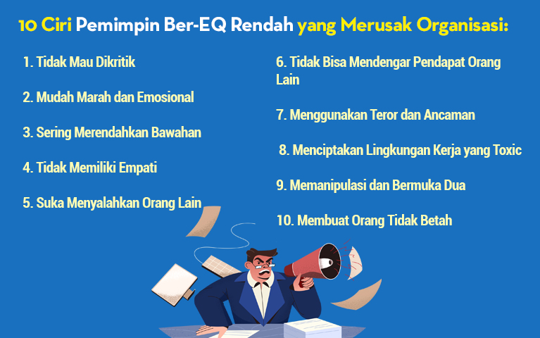 Ketika Kepintaran Tidak Cukup: Bahaya Pemimpin Ber-EQ Rendah di Tempat Kerja (gambar 1)